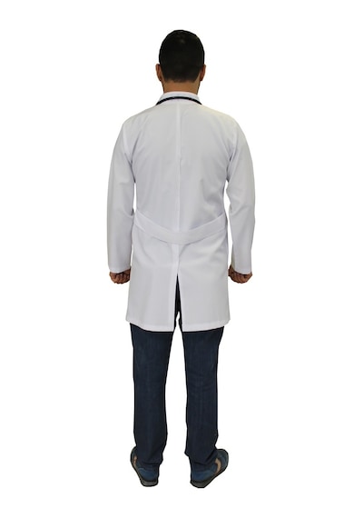 Gömlek Yaka Erkek Orta Boy Uzun Kol Doktor Önlüğü Öğretmen Önlük
