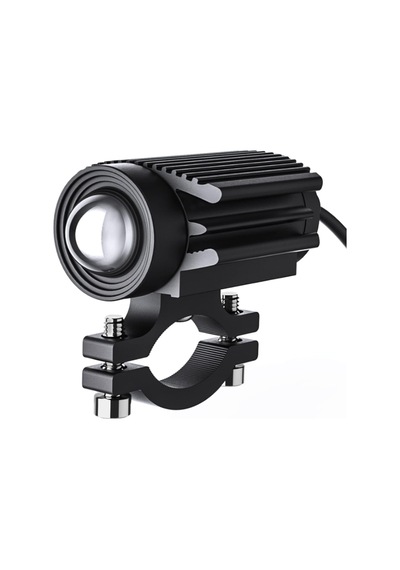 1 Adet Alüminyum Gövdeli Profesyonel Motosiklet / Atv Led Sis Farı - Kelepçeli