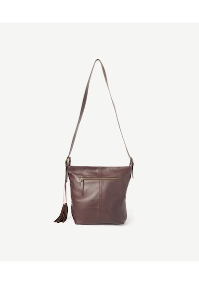 Yargıcı Ayarlanabilir Saplı Deri Çapraz Çanta 26kkcn3042x 016 Bordo
