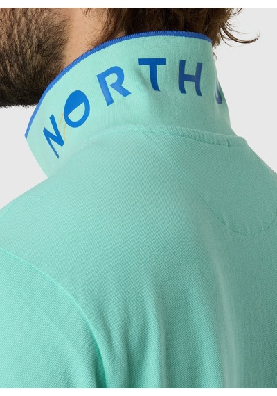 North Sails Yeşil Erkek Regular Fit Polo T-shirt Ns0000692464
