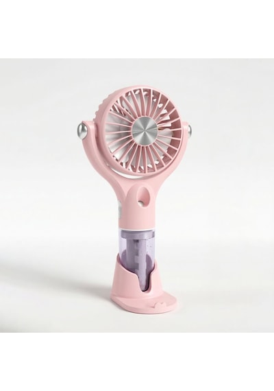 Avec Av-f833 Telefon Tutucu , Su Spreyli Ve Hassas Ayarlı Usb Şarjlı Mini Fan