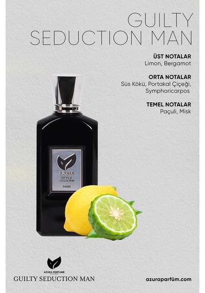 Azura E62 Style Erkek Parfüm EDP 60 ML