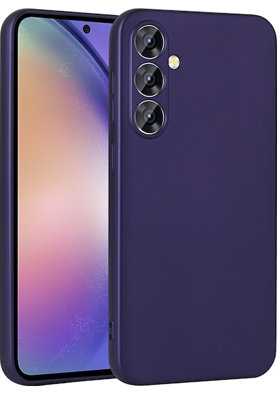 Samsung Galaxy S25 Fe İle Uyumlu Kılıf Soft Premium Yumuşak Silikon Telefon Kılıfı Kapak Lacivert