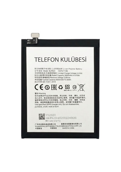 Oppo F3 Plus Uyumlu Batarya Pil Blp623