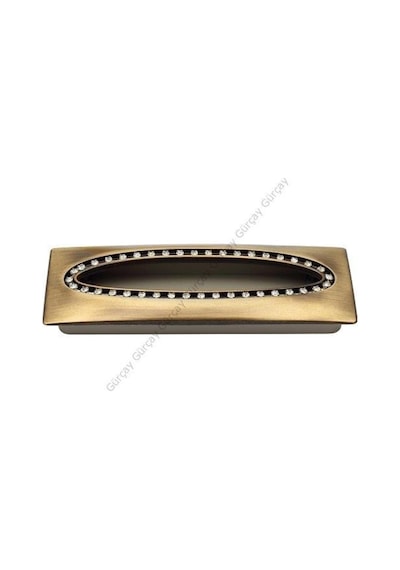 Gürçayhırdavat Gürçay Sıralı Taşlı Gömme Çekmece Kapak Kulpu 96Mm (475045121)