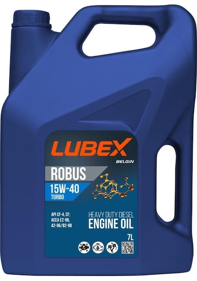 Lubex Robus Turbo 15W-40 Mineral Motor Yağı 7 L