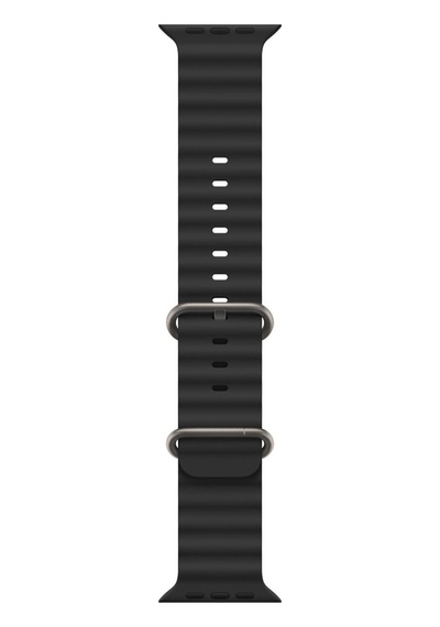 Winex 42-49mm Yeni Nesil Apple Uyumlu Akıllı Saat Kordonu Silikon Ysiyah