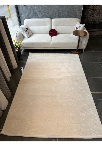 Recycle Halı Salon, Oturma, Yatak Odası Halısı Desen Kodu 37406-061 Renkli