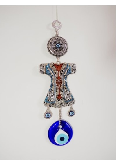 Nazar Boncuklu Mineli Büyük Kaftan (522773252)