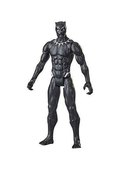 Avengers Süper Kahramanlar Serisi Black Panther 30 Cm Sesli Işıklı Hareketli Eklemli Figür Oyuncak
