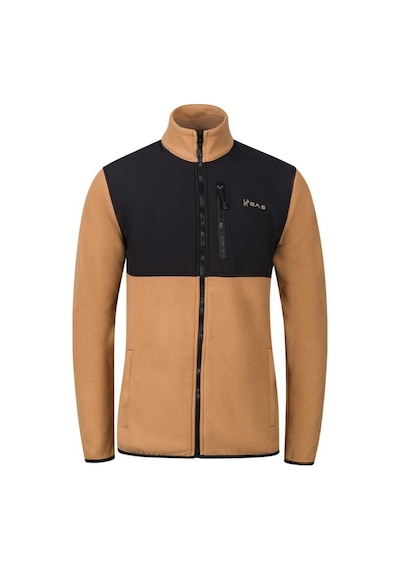 2as Cliff Erkek Parçalı İnce Polar Sweatshirt Camel