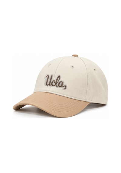 UCLA Rune Bej Baseball Cap Nakışlı Unisex Şapka