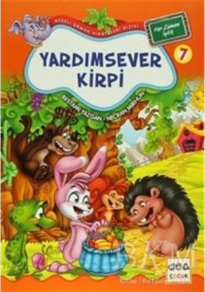 Yardımsever Kirpi / Neşeli Orman Hikayeleri Büyük Boy