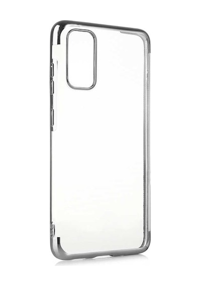 Galaxy A02S Kılıf Ince Köşeleri Renkli Şeffaf Silikon (544639940)
