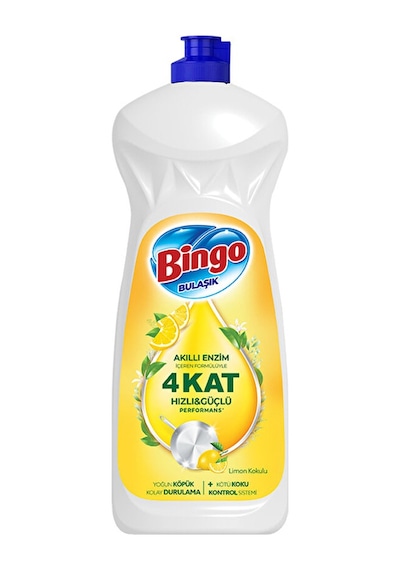 Bingo Elde Bulaşık Deterjanı Limon  1500 ML