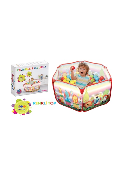 Baby Marine Katlanabilir Top Havuzu 6 Cm 100 Adet Havuz Topu