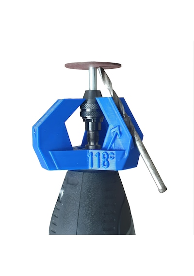 Dremel Uyumlu 3 Açılı Matkap Ucu Bileme Aparatı