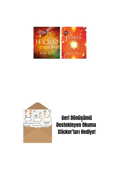 The Secret - Hero Ciltli + The Power Ciltli + Okuma Sticker'ları