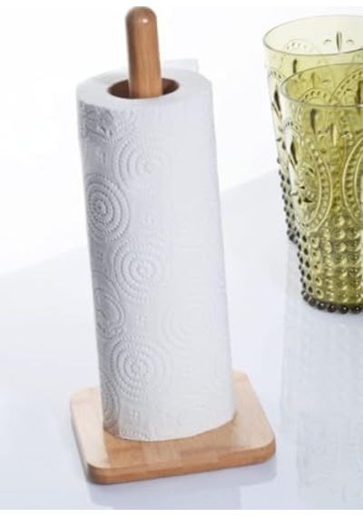 Kare Şekilli Bambu Kağıt Havluluk & Peçetelik Ahşap 22 X 12 -