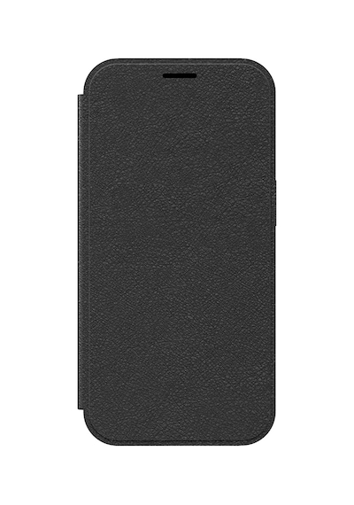 Apple Uyumlu iPhone 17 Kılıf M-safe Şarjlı Raptic Air Folio Şeffaf Kartlıklı Kapaklı Kılıf Siyah