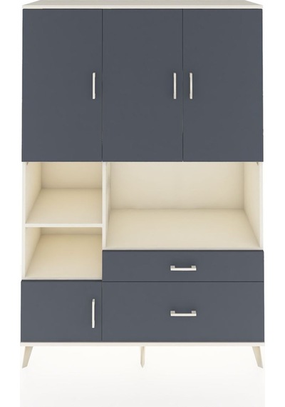 Hyperion Dolap 7 Raflı 2 Çekmeceli 5 Kapaklı 132x44x195 Aytaşı-antrasit/antrasit Antrasıt/antrasıt Hyperion Dolap 7 Raflı 2 Çekmeceli 5 Kapaklı 132x44x195 Aytaşı-antrasit/antrasit Antrasıt/antrasıt