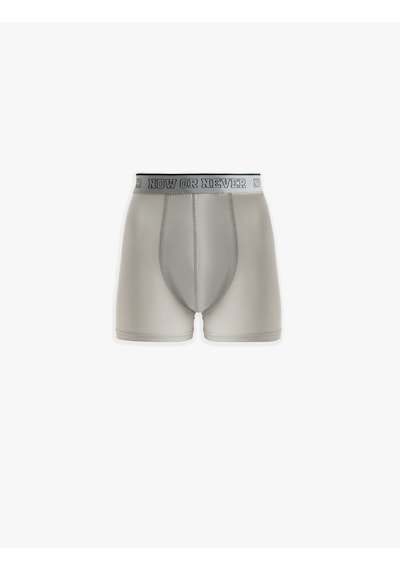 Koton Baskılı Bel Detaylı Pamuklu 3'lü Boxer Seti Gri 5slm90056mk Gri Koton Baskılı Bel Detaylı Pamuklu 3'lü Boxer Seti Gri 5slm90056mk Gri