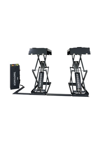 Takpower 3.5 Ton Makaslı Hidrolik Araç Kaldırma Lifti 2 Metre