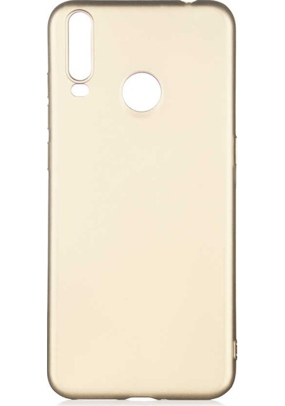 General Mobile 10 Kılıf Zore Premier Silikon Kapak-Gold