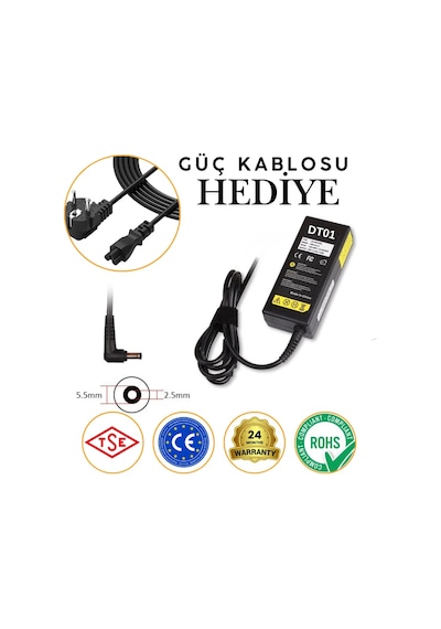 Asus K555uq Dm024tc Laptop Adaptörü