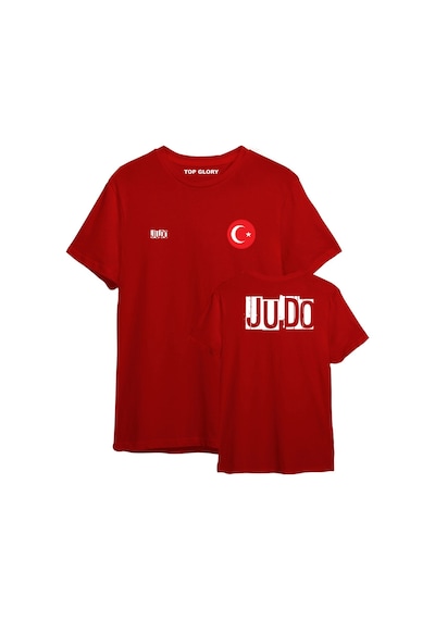 Top Glory Judo Baskılı T-shirt Judo Tişörtü