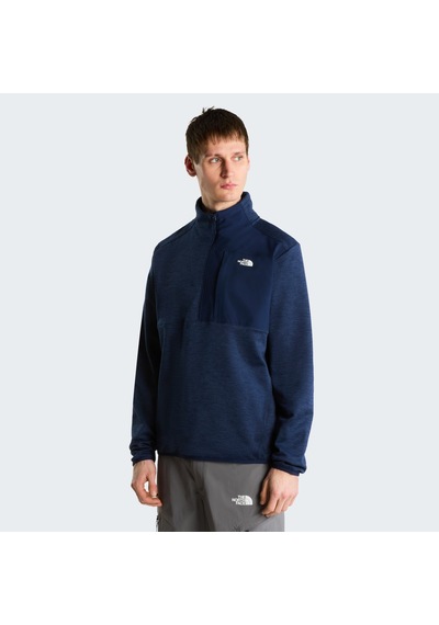 The North Face M Tnf Performance Fleece 1/4 Zip Erkek Polar-34583 Lacivert