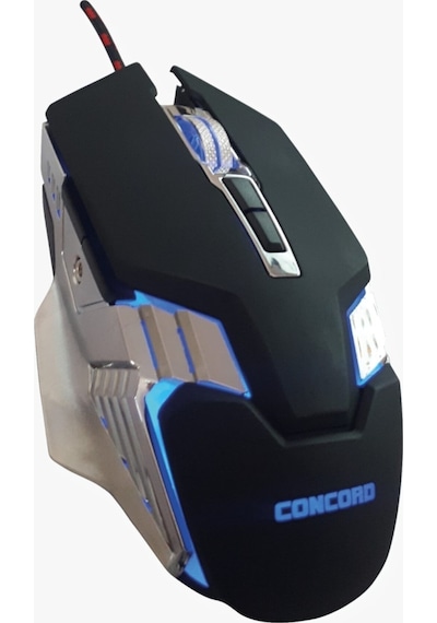 Rgb 7200 Dpı Kablolu 7 Tuşlu Gaming Oyuncu Mouse Fare Ve Pad Çok Renkli