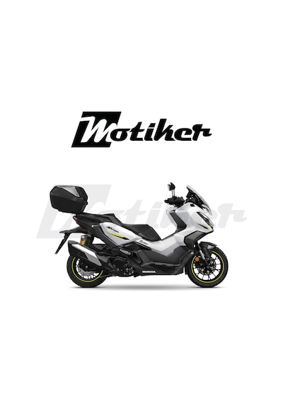 Honda Adv 350 Yan Sarı Siyah Yan Grenajlar Ve Jant Sticker Tasarımı Detay Modeli