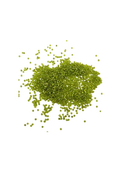 08 Kum Boncuk Koyu Kristal Fıstık Yeşili 3 Mm 100 Gr 6000 Adet