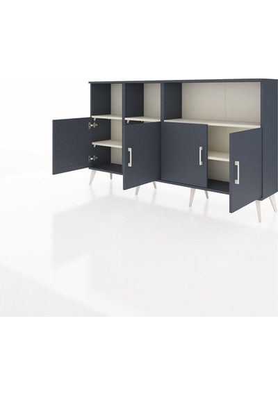 Arges Konsol 6 Raflı 4 Kapaklı 176x30x99 Antrasit-antrasit/aytaşı Antrasıt/aytası - Antrasıt Arges Konsol 6 Raflı 4 Kapaklı 176x30x99 Antrasit-antrasit/aytaşı Antrasıt/aytası - Antrasıt