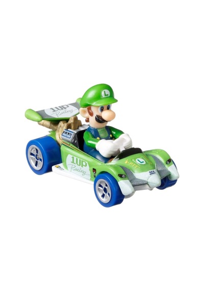 Mario Kart Karakter Araçlar Gbg25 - Luigi - Circuit Special Beyaz
