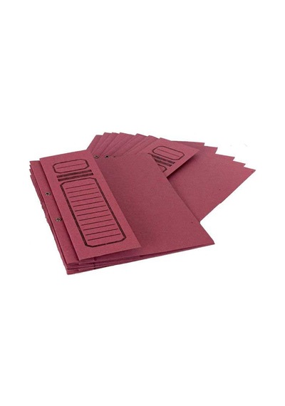 Alemdar Karton Telli Dosya A4 Yarım Kapak 50 Li Paket