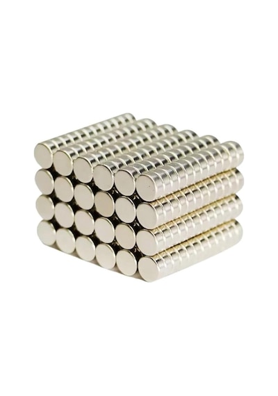 Dünya Magnet 20 Adet - Yuvarlak Neodyum Mıknatıs, 5x2 Mm, Güçlü Magnet, N35 Kalite