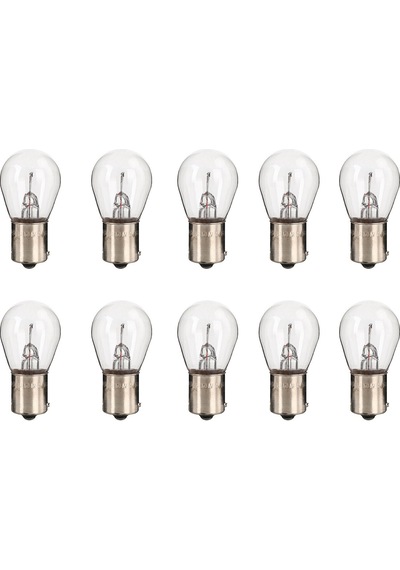 10 Adet 12V P21W 93 Düz Tek Duy Stop Sinyal Ampul Standart Işık