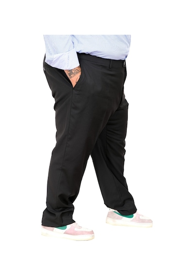 Mode Xl Buyuk Beden Erkek Kumaş Pantolon Superior 21024 Siyah Siyah