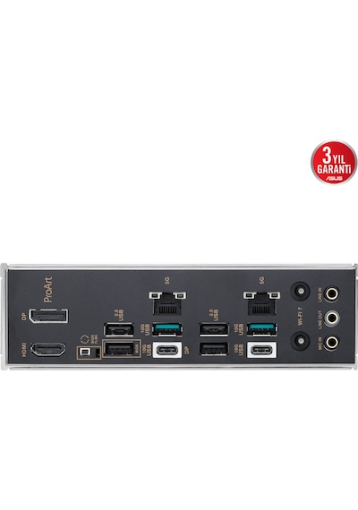 Asus Proart B850-creator Wıfı Neo, 4xddr5, 3xm.2, Hdmı, Dp, Type-c, Pcıe 5.0, Wi-fi 7, Bluetooth V5.4, Am5 Soket Gamıng Anakart