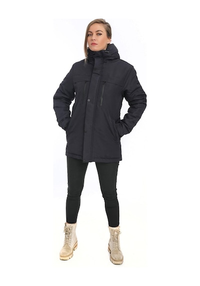 Spor Kadınpolarlı Kürklü Su Ve Rüzgar Geçirmez Kapüşonlu Mont Parka-117 Lacivert Spor Kadınpolarlı Kürklü Su Ve Rüzgar Geçirmez Kapüşonlu Mont Parka-117 Lacivert