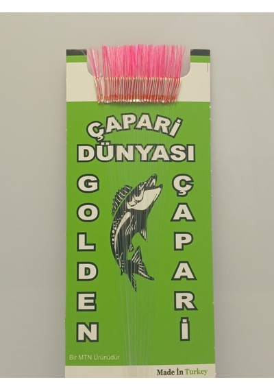 Golden 50 İğneli İstavrit Kösteği 11 No Beyaz İğne -0,12 Mm -0,15 Mm Köstek Vişne