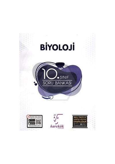 10.Sınıf Biyoloji Soru Bankası -  Karekök Eğitim Yayın