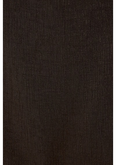 Sateen Glow Elbise - Kahve-137452