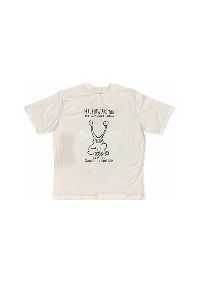 Startmore Hi, How Are You / Daniel Johnston T-shirt Beyaz