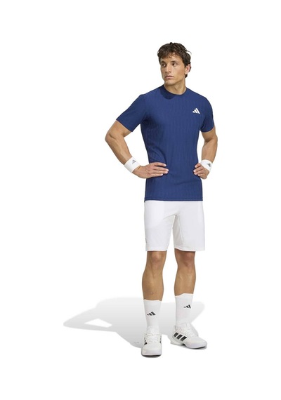 Adidas Erkek T-shirt T Freelıft Tee Kr0500 Mavi