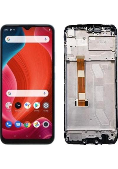 Oppo Realme C25 Lcd Ekran Dokunmatik Çıtalı Rmx3191