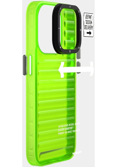 Apple Uyumlu iPhone 15 Pro Kılıf Youngkit Luggage Firefly Serisi Kapak Mavi