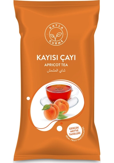 Kayla Gurme Kayısı Çayı Kayısı Taneli Tek Kullanımlık 20'li